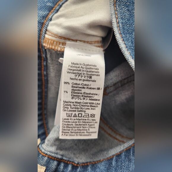 Madewell The Perfect Vintage Straight Jeans 23P NWT - Picture 4 of 5